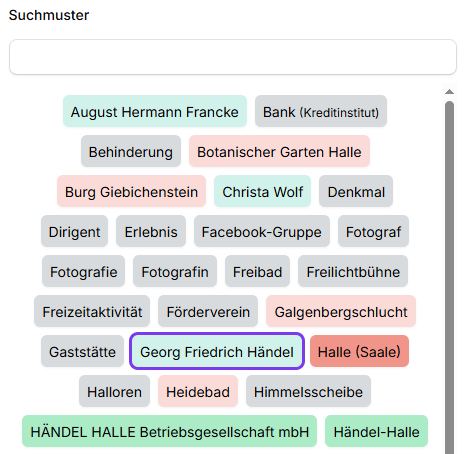 AusgewaehlteBezeichnungen